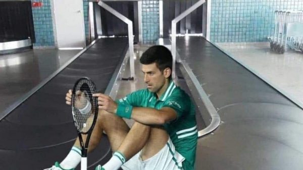 BŪKLĖ: Novak Đoković jau buvo nuskraidintas po to, kai pralaimėjo Australijos vizų mūšį visam laikui 600x337 bagažas