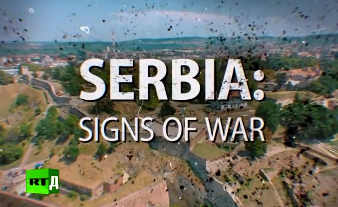 serbia sign of war