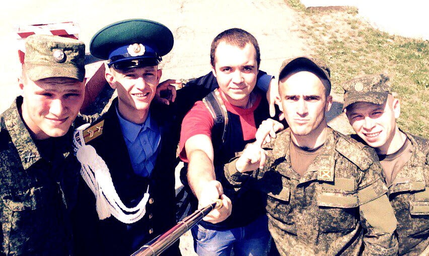 orosz katonai szelfi selfie