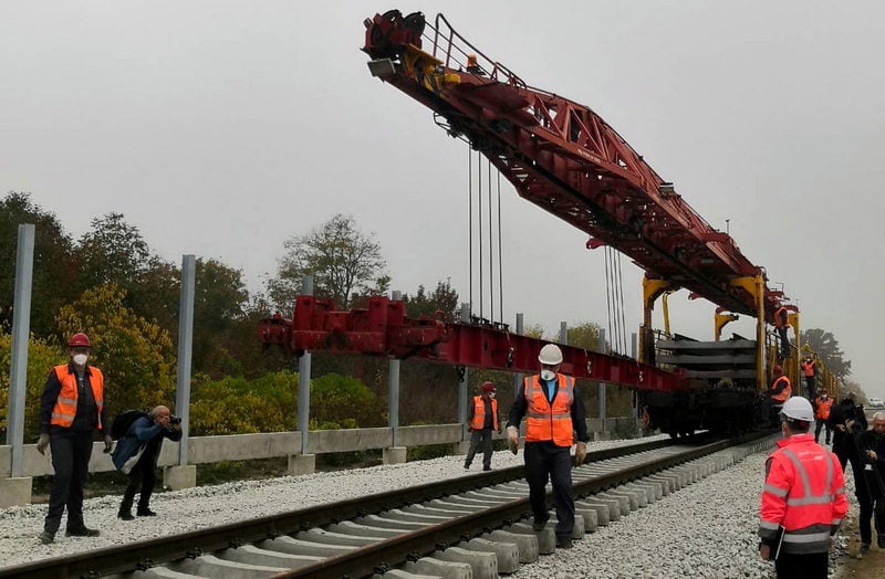 Orosz hitelből épül a szerb vasút, amelyen kínai árú halad majd Magyarországra