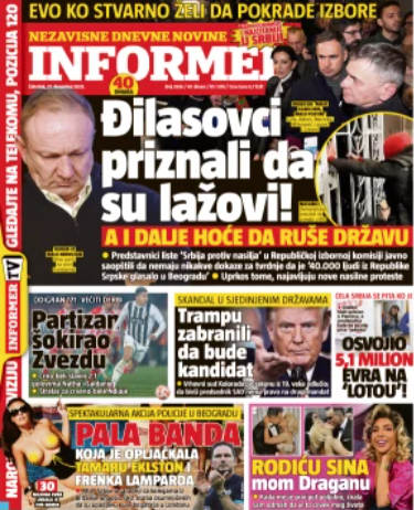 Az Infromer címlapja