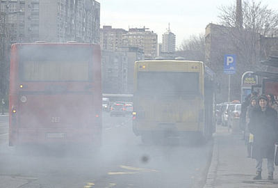 Szerbiában is szennyezett a levegő