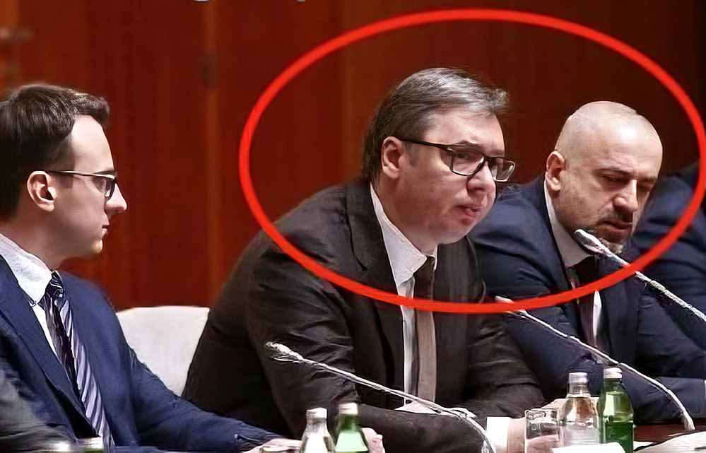 A szerb elnök közeli "munkatársai"