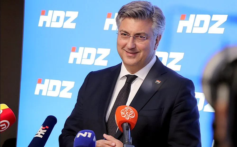 Plenković természetesen feszített, mint két krumpli egy zsákban, de ezt teljes joggal tette