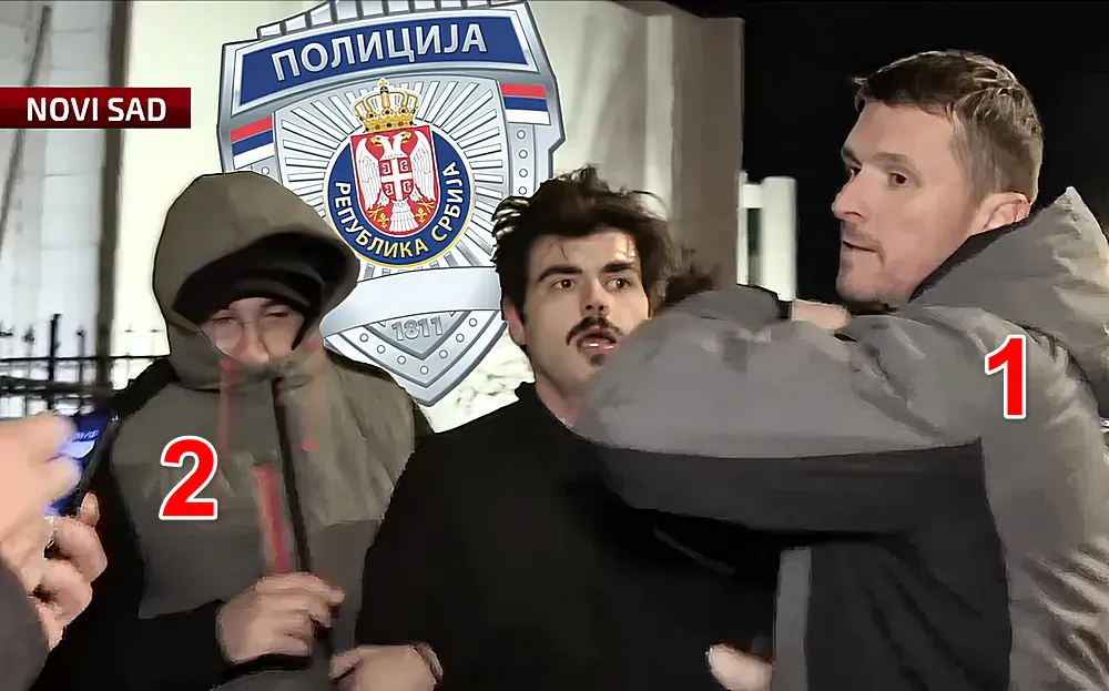 Relja Stanojević letartóztatása