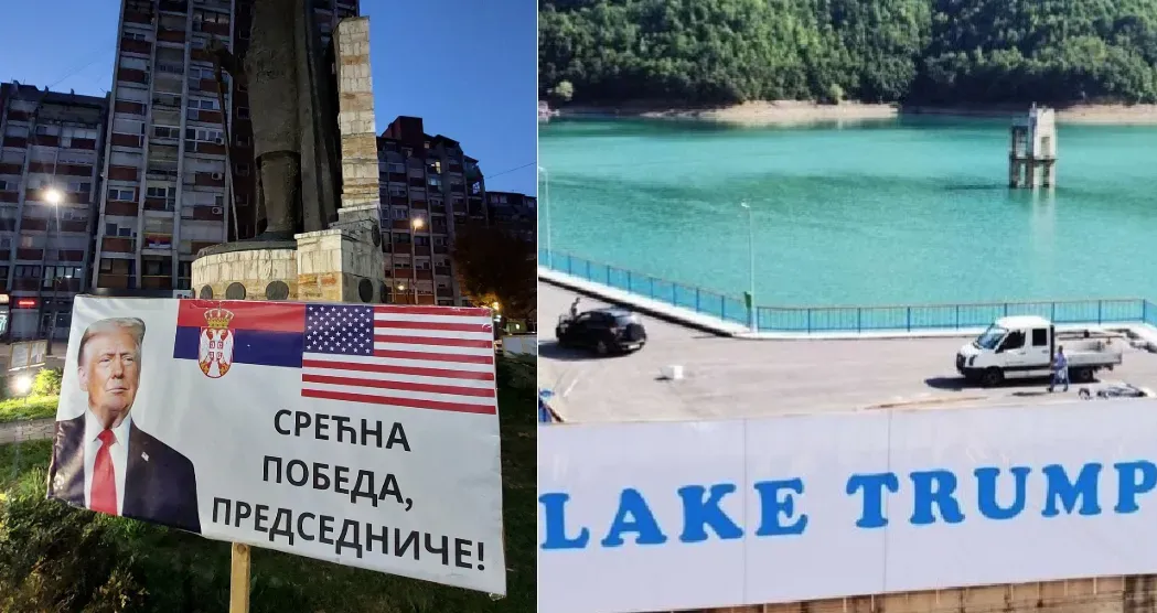 A szerb és az albán nacionalisták egyaránt úgy vélik, hogy Trump az ő oldalukon áll