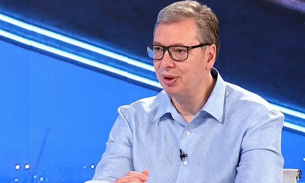 A szerb elnök legutóbbi szereplése idején a Pink televízióban