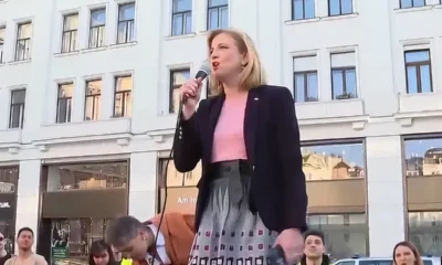 A szerb diákok elfutottak Bécsig, ahol az osztrák külügyminiszter szólt hozzájuk, nem is tetszett Belgrádnak