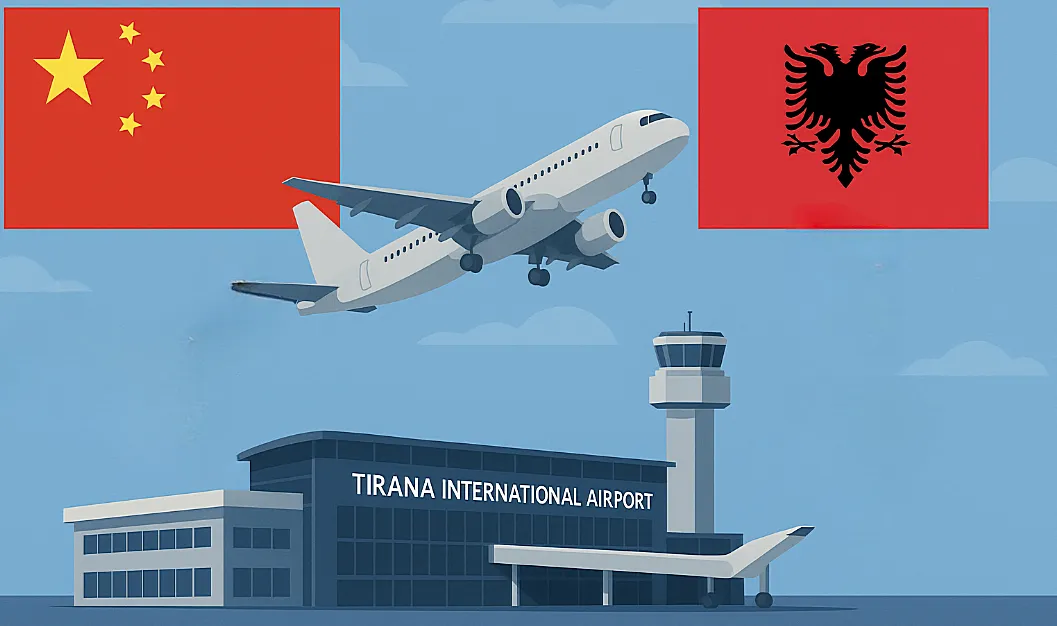 A tiranai reptérben a China Everbright Limited (egy állami tulajdonú vállalat) és partnere szerzett érdekeltséget