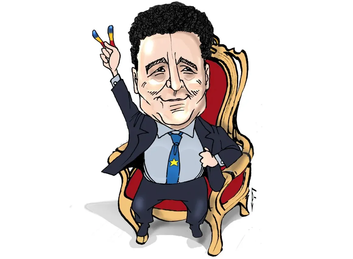 Vasárnap négy államfője volt Romániának, a végére egy maradt 2 Léphaft Pál karikatúrája