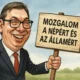 Új politikai formáció jön létre a Szerb Haladó Párt, még inkább pedig a szerb elnök hatalmának átmentésére