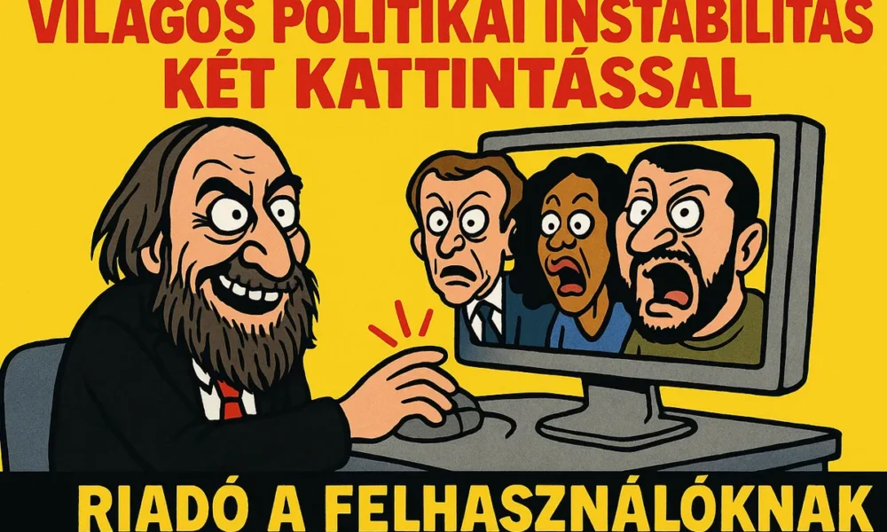 GEOPOLITIKA: Két nagy hatókörű alhálózatot különböztethető meg, az egyik Prigozsin öröksége, a másik Alekszandr Dugin köre, amire a kép is utal