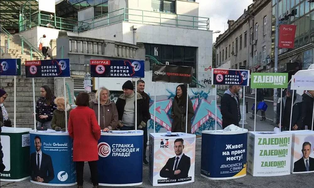 Az ellenzéki pártok egy korábbi összefogás alkalmával