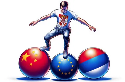 Szerbia Kína EU
