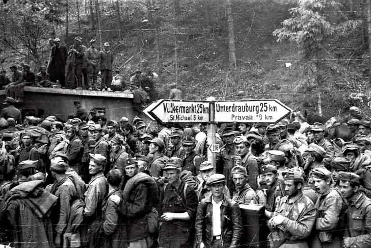 Horvát usztasák: gyorstalpaló tanfolyam 4 Második világháborús hadifoglyok Bleiburgban 1945