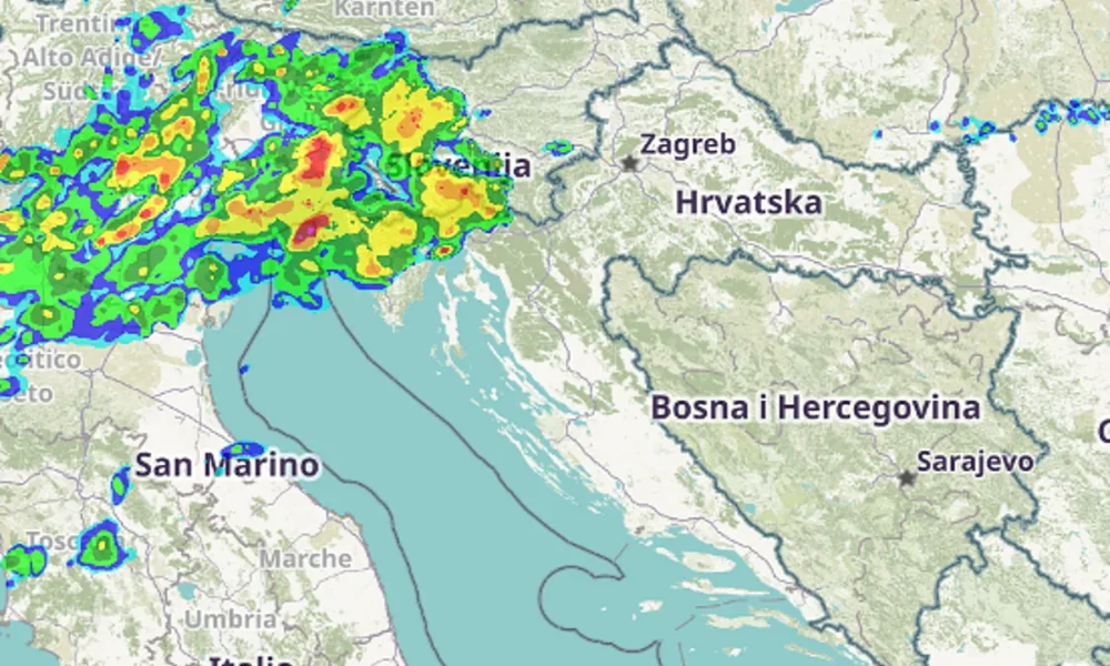 A hétvégén jelentős változás várható a horvátországi időjárásban, helyenként intenzív csapadékkal és kimondottan erős széllel