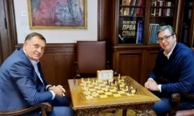 Előd és utód: a játszma már javában tart, Dodik és Vučić sakkozik