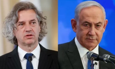 Robert Golob, Szlovénia miniszterelnöke betiltja az Izraellel folytatott fegyverkereskedelmet, beleértve az importot, az exportot és a tranzitot is. Egyértelmű üzenet: ne nyújtsunk tovább fegyvereket a népirtáshoz