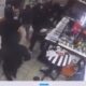 Maszkos, kapucnis támadók a Skver kávézóban (Forrás: térfigyelő kamera)