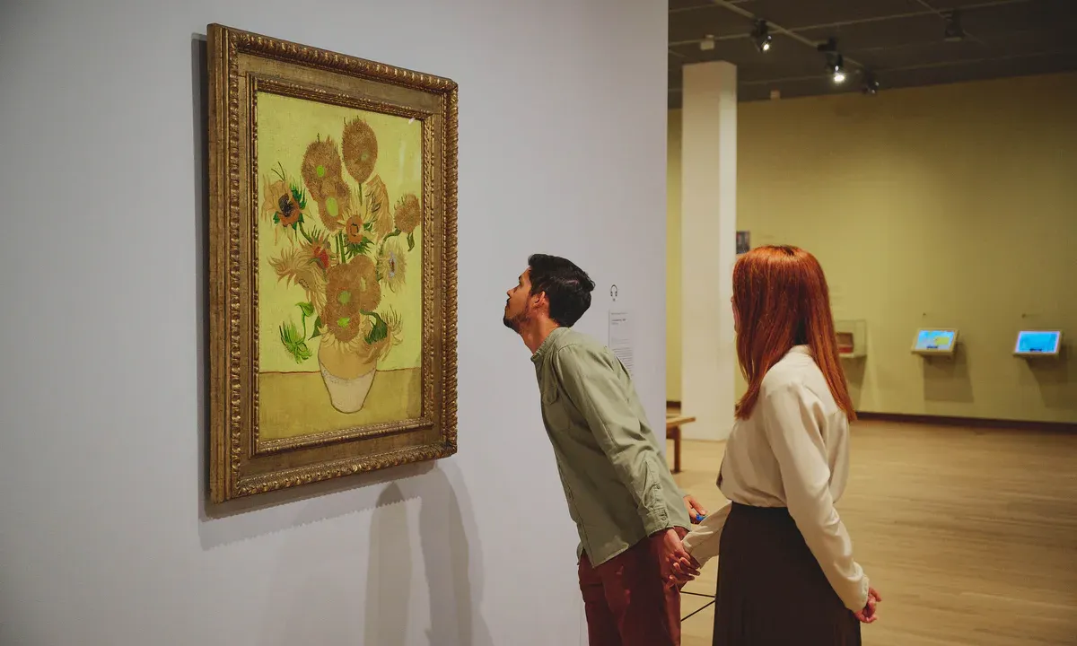 A Van Gogh Múzeum olyan ikonikus műveknek ad otthont, mint a Napraforgók (Van Gogh Múzeum/Reprodukció) 