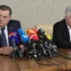 Két körmönfont vezető váratlan találkozót tartott Banja Lukában, a fő téma a "harmadik entitás" volt (Forrás: Klix)