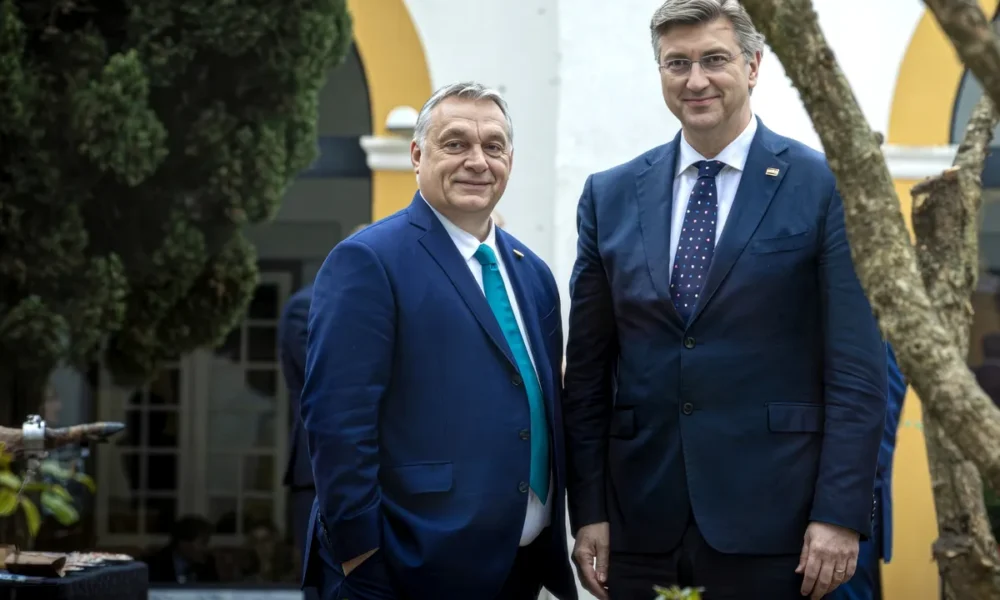 Orbán Viktor és Andrej Plenković privát megbeszélése Janaf-Mol ügyben a koppenhágai csúcson