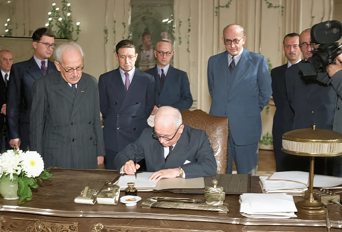 1945. október 19-én Edvard Beneš elnök elrendelte, hogy a Csehszlovák Köztársaság területén élő német és magyar állampolgárságú személyek teljes vagyonát állami kezelés alá helyezzék. Ezt követően mindkét kisebbség tagjai ellen vad és összehangolt kiűzetések indultak