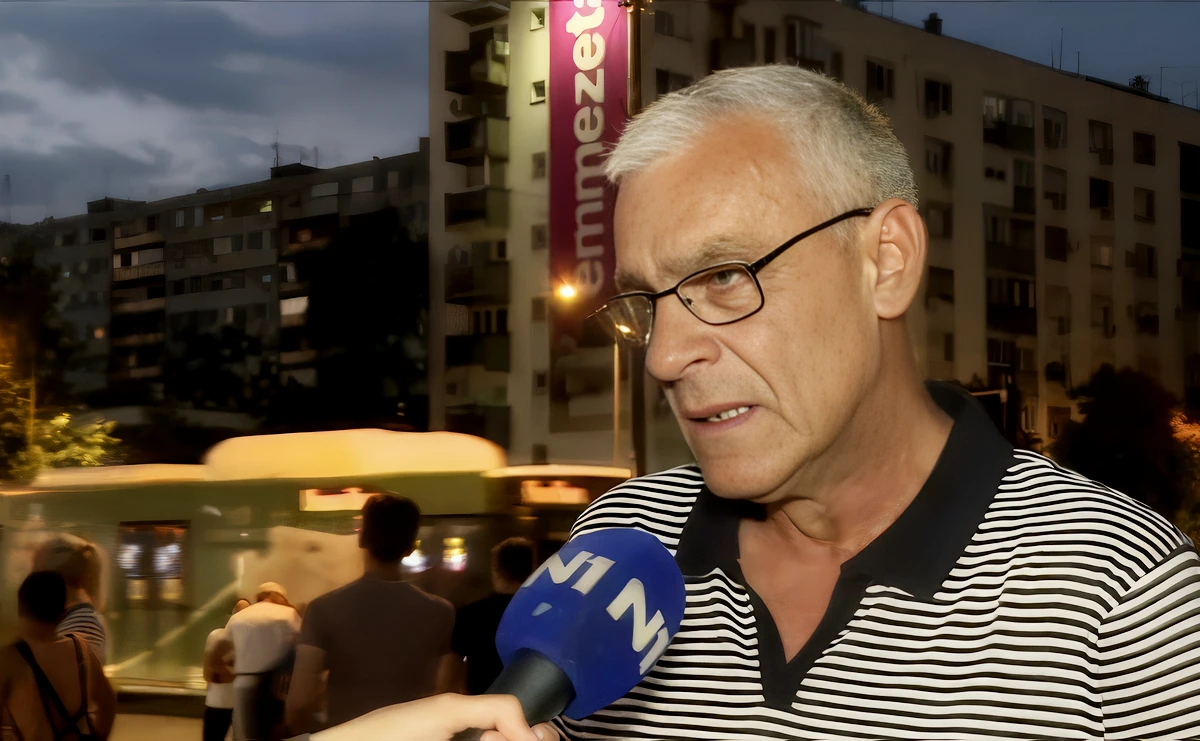 Az éhezők viadala szerb módra 4 A tiltakozó diákokat ingyen szállító Milomir Jaćimović, autóbuszos vállalkozó is éhségsztrájkba kezd