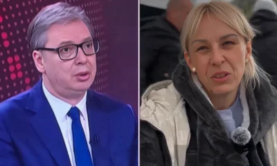 A szerb elnök sok mindenről beszélt, mint mindig, de Dijana Hrka nem bocsát meg neki. Ez az éhezők viadala szerb módra