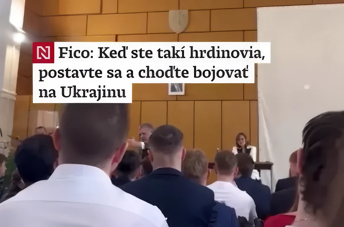 Krétaforradalom a bársonyos emlékére 2 Fico: Ha ilyen nagy hősök vagytok, álljatok fel, és menjetek harcolni Ukrajnába! A szlovák miniszterelnök ezt a poprádi diákoknak mondta, amivel gyakorlatilag háborúba küldte őket