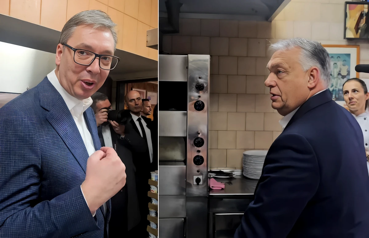 Nem csak burekot ettek, hanem a konyhára is benéztek