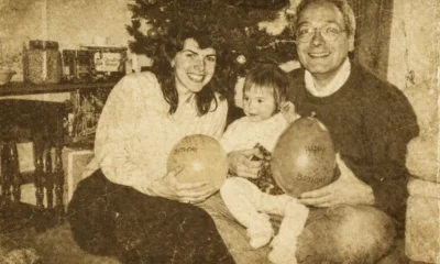 Lejla első születésnapja, 1993. december 25-én, Harmincnégy év telt el azóta, hogy csecsemőként kimenekítették Szarajevóból (Forrás: családi album)