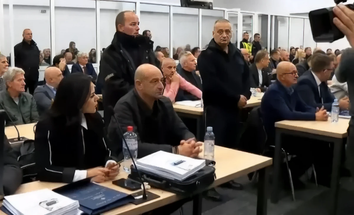 A tárgyalás résztvevői (Forrás: Lider.mk)