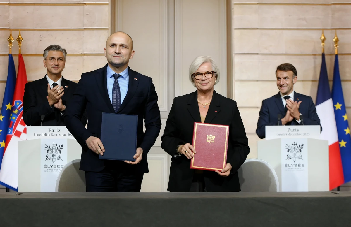 Plenković Galliában, az újságírók Thompsonról is kérdezték 2 Védelmi együttműködést írtak alá