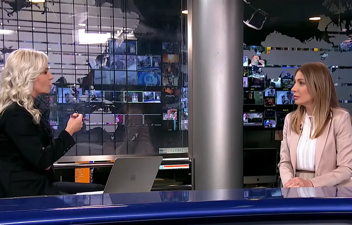 Az energikus energetikai miniszter a Pink televízió stúdiójában