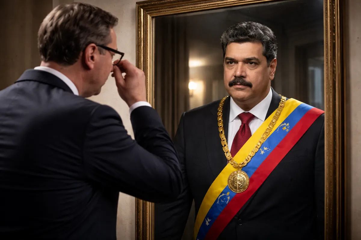 Tükröm, tükröm, mond meg nékem, vajon eljön-e Trumo értem (A kép illusztráció) Maduro - Vucic