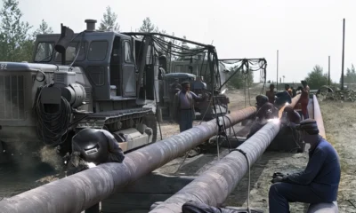 A Barátság vezeték leállása: Ez volt a kezdet: a Barátság II. kőolajvezeték építése Zsámboknál a hatvanas években (Forrás: Fortepan, Urbán Tamás)