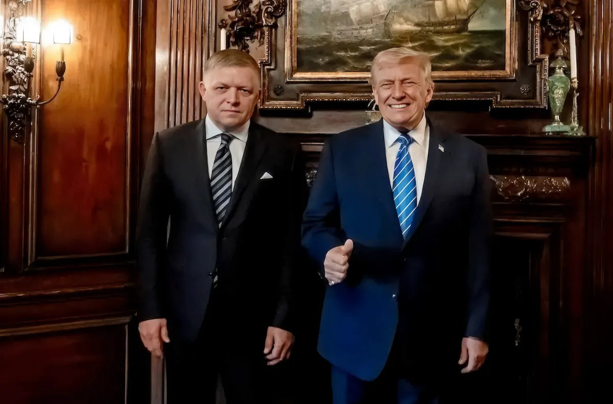Megülte Fico gyomrát a mar‑a‑lago‑i vacsora, állítólag megrendülten távozott Trump rezidenciájáról - mert történt egy stratégiai megvilágosodás