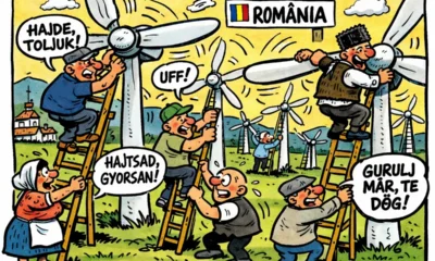 A szélenergiának nagyok az ingadozásai, de gyenge szél esetén összefog a falu, bezzeg a szomszédban atomerőmű van!