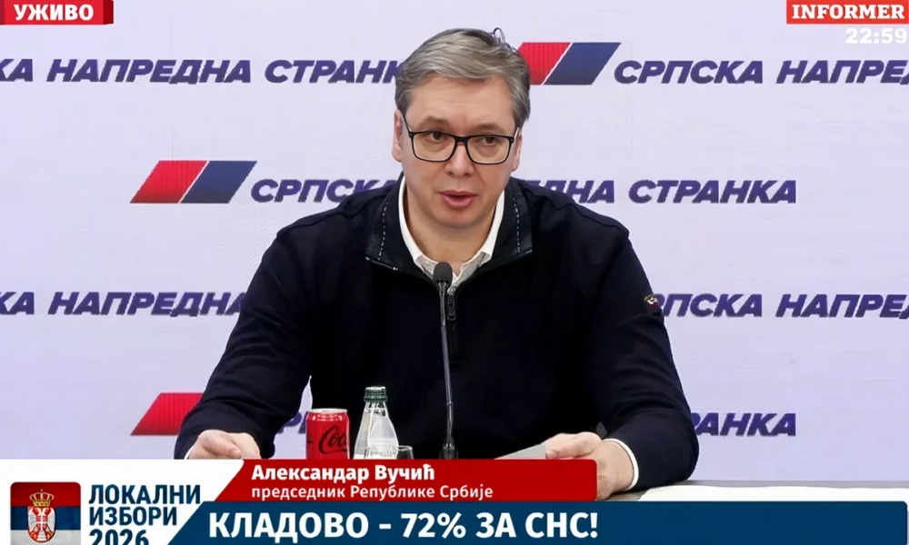 A szerb elnök még nem allergiás az aszpartámra, ezért bírja a Zero Colát, Vucic eredményt hirdetett