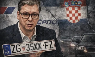 A szerb választási valóság valahol félúton van a félig már szinte háborús propaganda és a paranoia között, Vučić Sanyi és egy zágrábi rendszámtábla XX