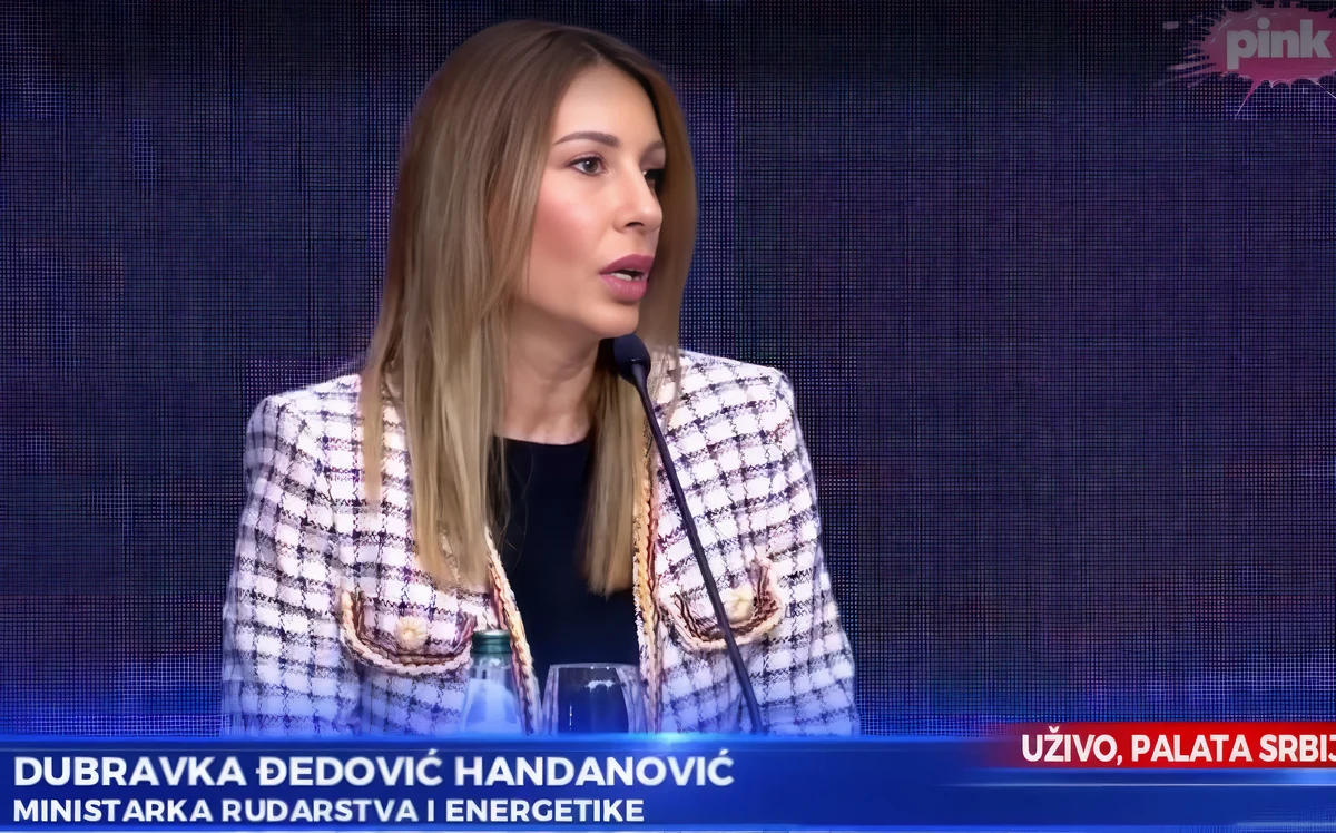 Vučić nagy tervekkel készül Szerbia következő évtizedére 5 Nagy terveket sző Dubravka Đedović Handanović szerbiai bányászati és energiaügyi miniszter