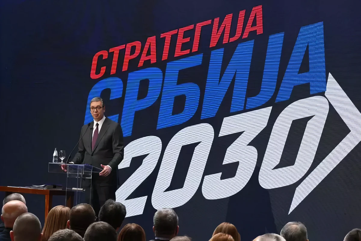 A szerb elnök bemutatta az ország 2030-ig szóló fejlesztési tervét és Szerbia 2035-ig tartó jövőképét