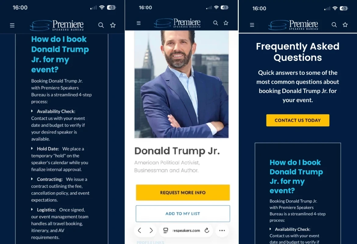 POLITIKAI BOHÓCKODÁS  AMERIKAI MÓDRA : Legalább egy tucat amerikai ügynökségnél lehet Trump Jr.-t lefoglalni. Feltehetően  Így találtak az ifjú  Dodiknak is egy szabad időpontot