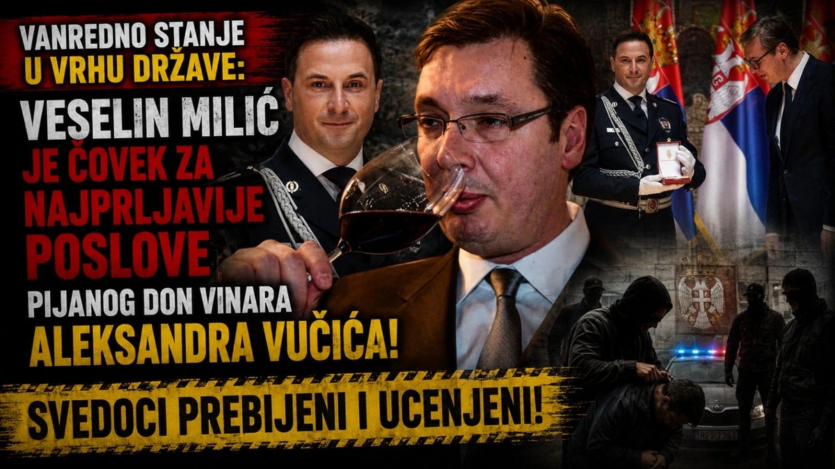 Már a szerb hadsereg is keresi a "kiiktatott" bűnözőt 4 Ez is csak konteó, de mi van, ha mégsem az? A kép azt sugallja, hogy Veselin Milicre bízták a legpiszkosabb ügyek intézését, a tanúkat pedig vagy megverték, vagy megzsarolták