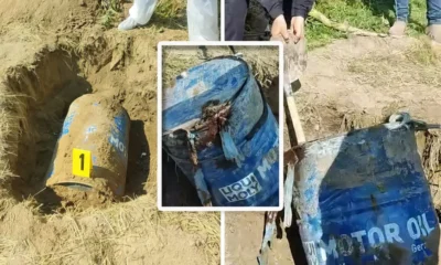 Alaposan becsomagolták a hullát - még be is betonozták - de a szerb rendőrök így is megtalálták, hogy minek folytán, az egyelőre még nem tisztázott