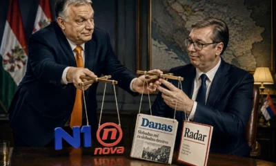 Orbán elvesztette a hatalmat, de a balkáni médiára még ráteheti a kezét. A Danas fiktív vezércikke szerint a szabad szó a szabad társadalom záloga
