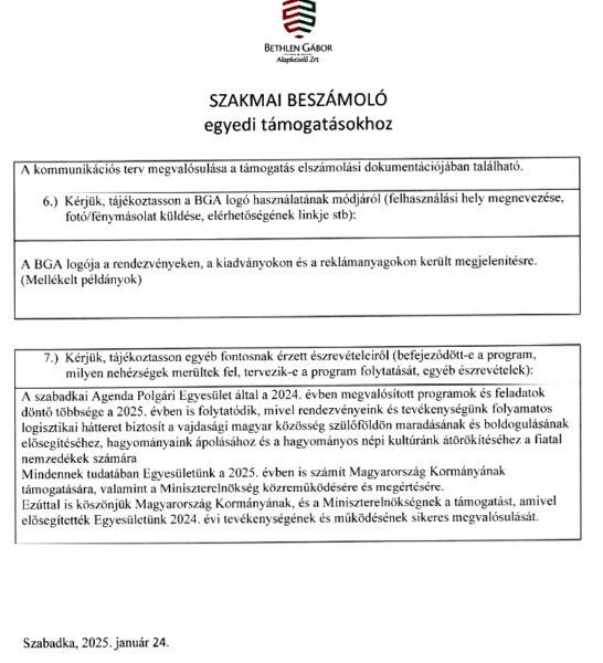 Az Agenda civil szervezet vagy politikai háttérintézmény? 7