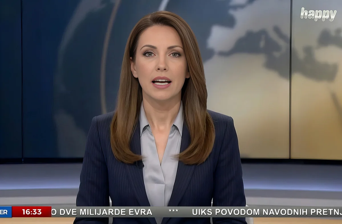 A Happy TV megtalálta az ideális műsorvezetőket 2 Bojana Filipović délutáni műszakban, de ő akkor is tudna híreket mondani, ha álmából verik fel