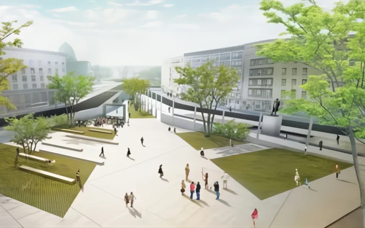 Belgrád egykori szocialista tere, a Marx és Engels tér 5 Bár az elmúlt években több olyan terv is készült a Nikola Pašić tér átalakítására, amely a szökőkút megszüntetésével vagy radikális átalakításával számolt, a 2024-ben lezárult rekonstrukció végül megőrizte Belgrád egyik legismertebb városi jelképét, amely ma is a tér központi eleme maradt